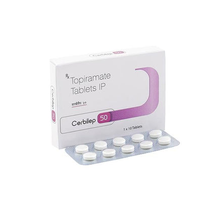 CERBILEP 50 Tablet 10's