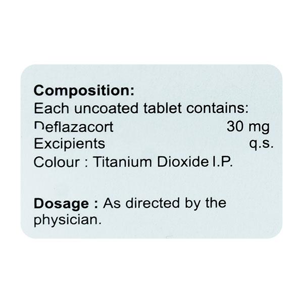 Zefcort 30mg Tablet 6'S