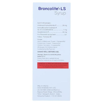 BRONCOLITE LS Syrup 60ml