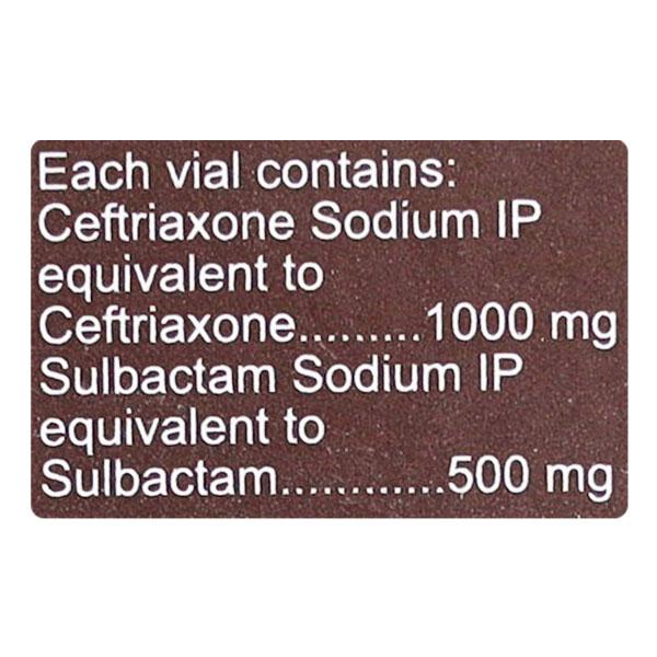 Xone SB 1000/500mg Injection 1ml