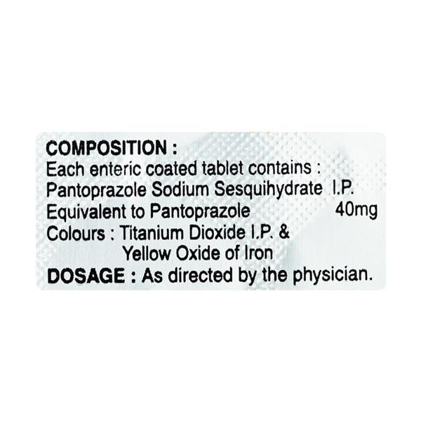 PANTOMAC 40mg Tablet 10's