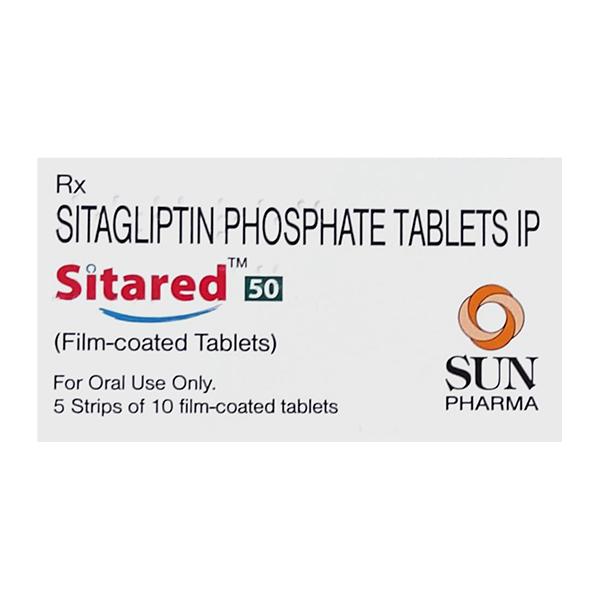 SITARED 50 Tablet 10's