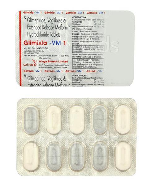 Glimixia Vm1 Tablet 10'S