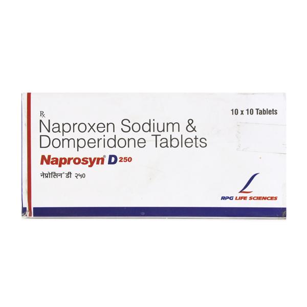 Naprosyn D 250mg Tablet 10'S