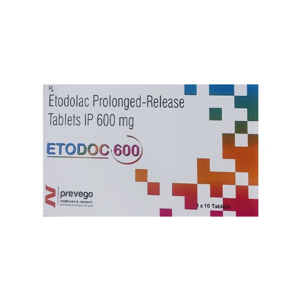 ETODOC 600 Tablet 10's