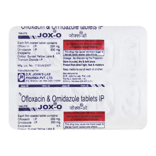 JOX O Tablet 10'S