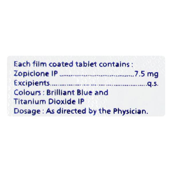 ZOPICALM 7.5 MG Tablet 10's