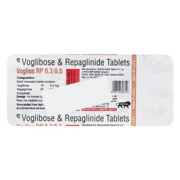 VOGLIOS RP 0.3/0.5 Tablet 10's