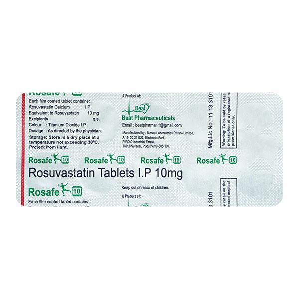 ROSAFE 10mg Tablet 10's