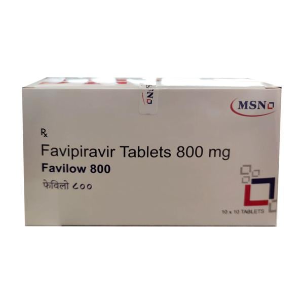 FAVILOW 800 Tablet 10's