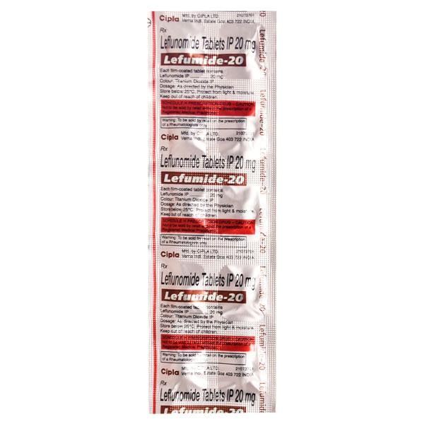 Lefumide 20mg Tablet 10'S