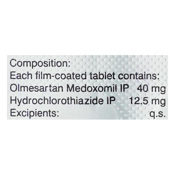 Olmesafe H 40/12.5mg Tablet 10'S