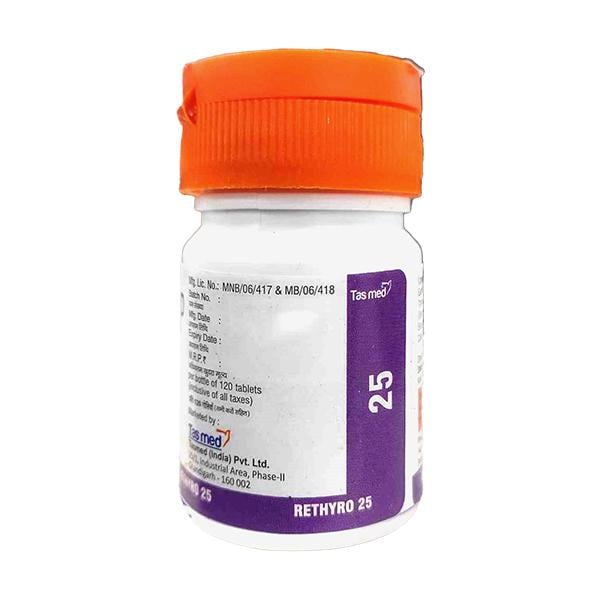 RETHYRO 25 Tablet 120's