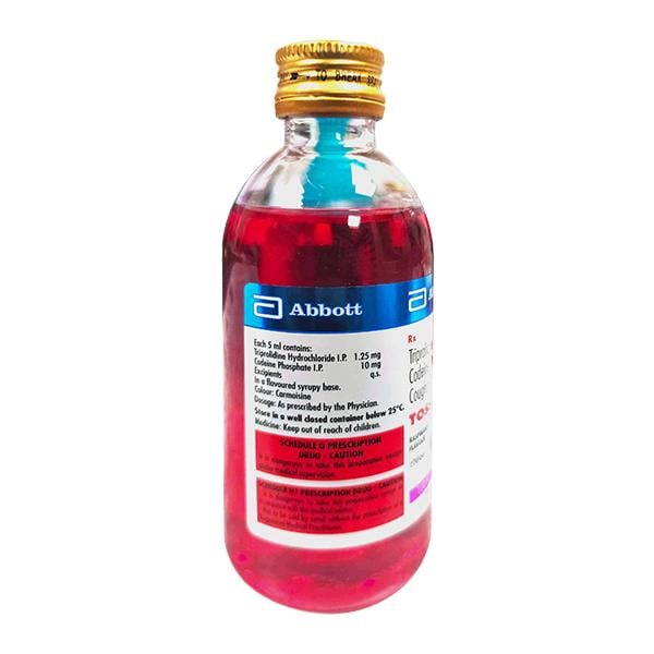 TOSSEX RASPBERRY FLAVOUR Syrup 120ml