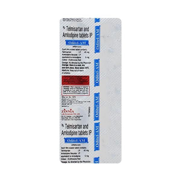 ODITEL AM 40mg Tablet 10's