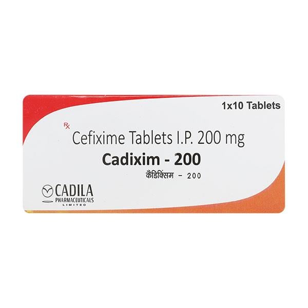 Cadixim 200mg Tablet 10'S