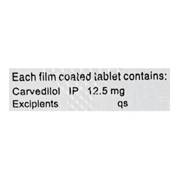 Carvi Beta 12.5mg Tablet 10'S