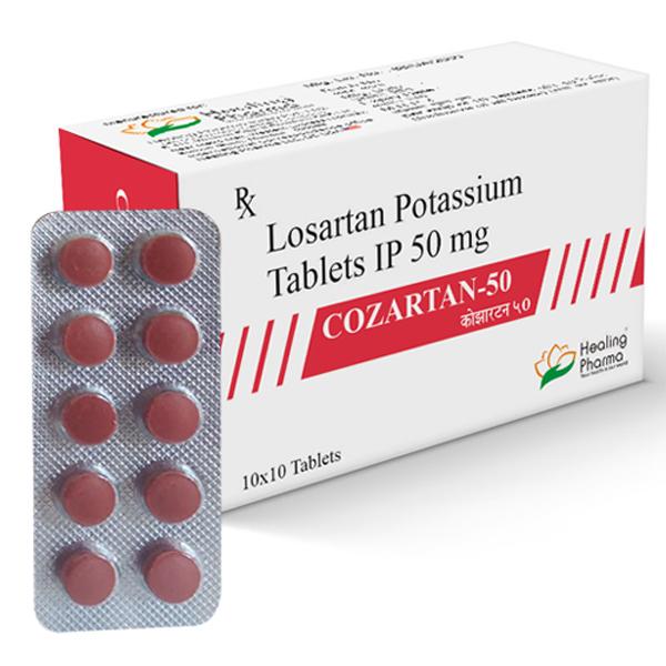 COZARTAN 50 Tablet 10's