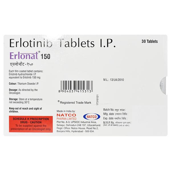 Erlonat 150mg Tablet 30'S