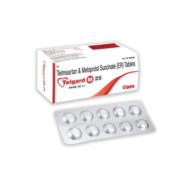 TELGARD M 25 Tablet 10's