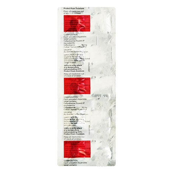 Zipod DT 50mg Tablet 10'S