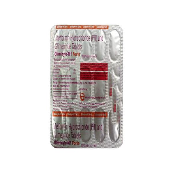 GLIMINYLE M FORTE 1 Tablet 15's