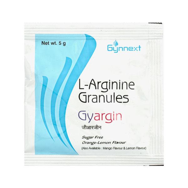 GYARGIN SUGAR FREE ORANGE LEMON FLAVOUR Granules 5gm