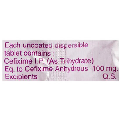 ALMOCEF DT 100mg Tablet 10's