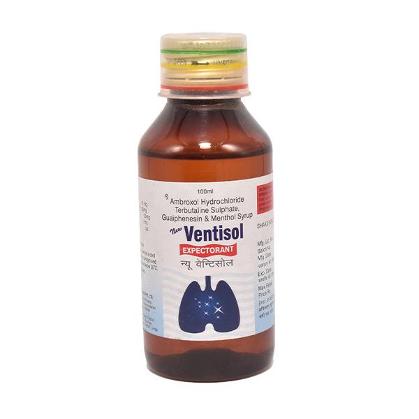 VENTISOL NEW Expectorant 100ml