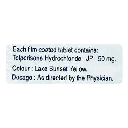 Tolmex 50mg Tablet 10'S