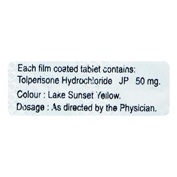 Tolmex 50mg Tablet 10'S