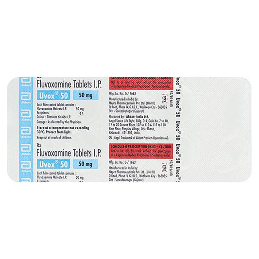 Uvox 50mg Tablet 10'S
