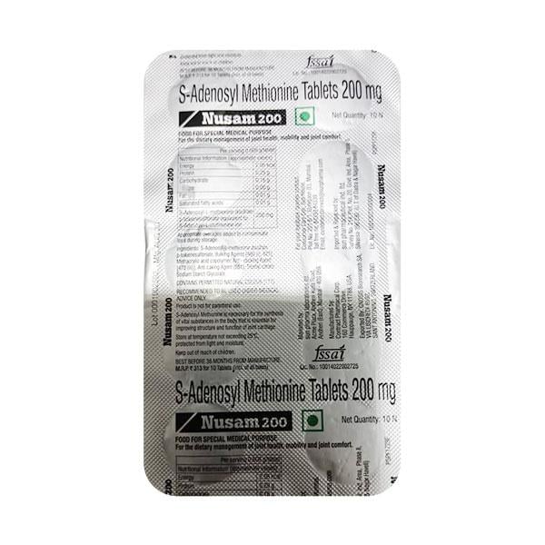 Nusam 200mg Tablet 10'S
