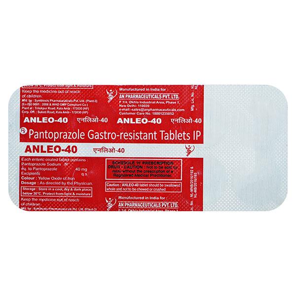 Anleo 40Mg Tablet 10's