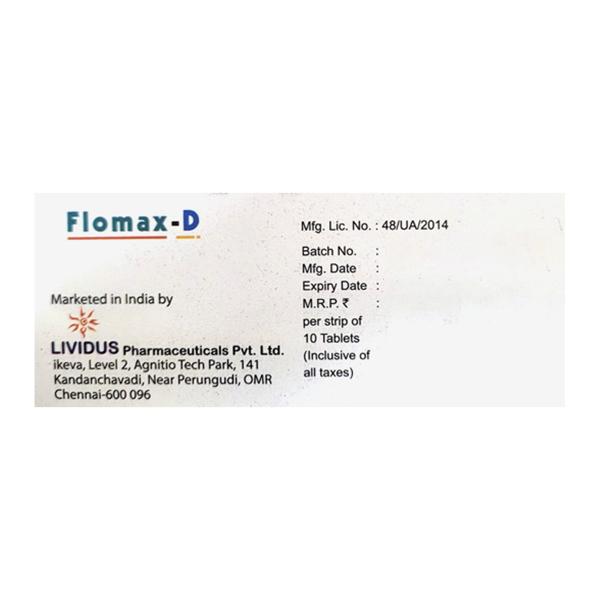 FLOMAX D Tablet 10's