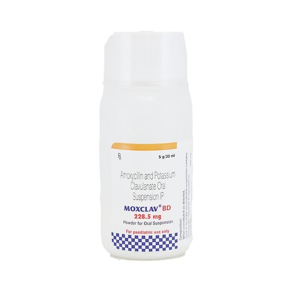 Moxclav Bd 228.5Mg Oral Suspension 30ml