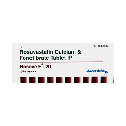 Rosave F 20mg Tablet 10'S