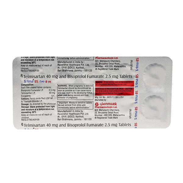 TELMA BS Tablet 10's