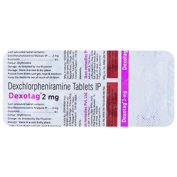 DEXOTAG 2mg Tablet 10's