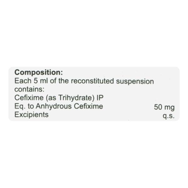 Cefitaxe 50 Orange Flavour Oral Suspension 30ml