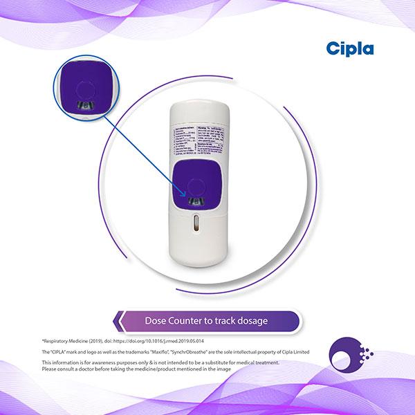 MAXIFLO 250 SYNCHROBREATHE Inhaler 1's