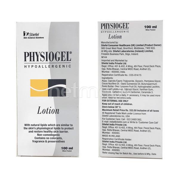 Physiogel Hypoallergenic Lotion 100ml