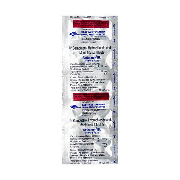Asthamon BL Tablet 10'S