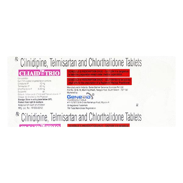 CLIAID TRIO Tablet 10's