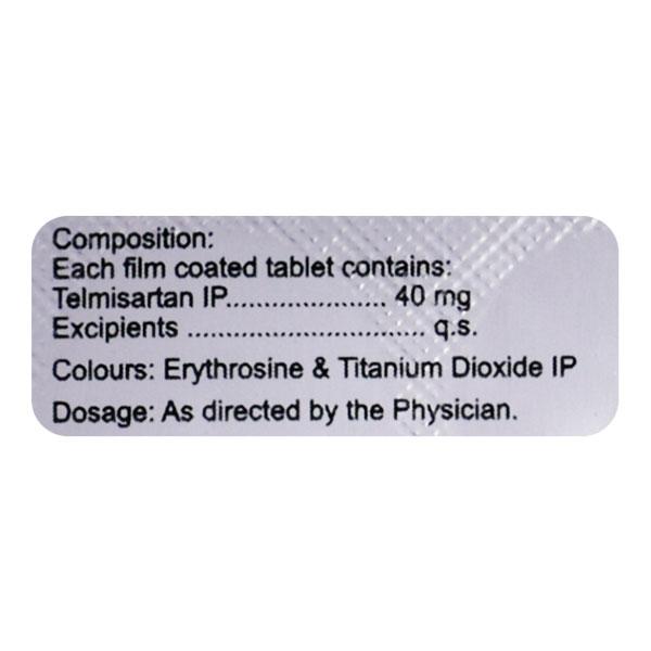 TELMIWOCK 40 Tablet 10's