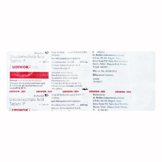 Udiwok 300mg Tablet 10'S