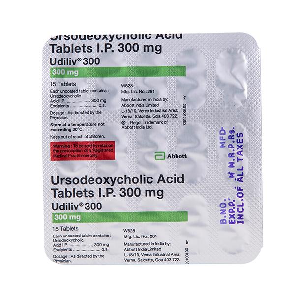 Udiliv 300mg Tablet 15'S