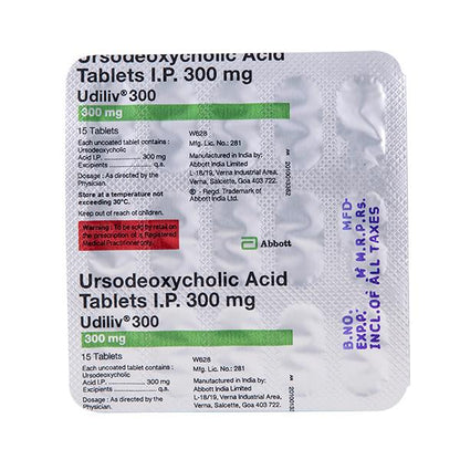 Udiliv 300mg Tablet 15'S