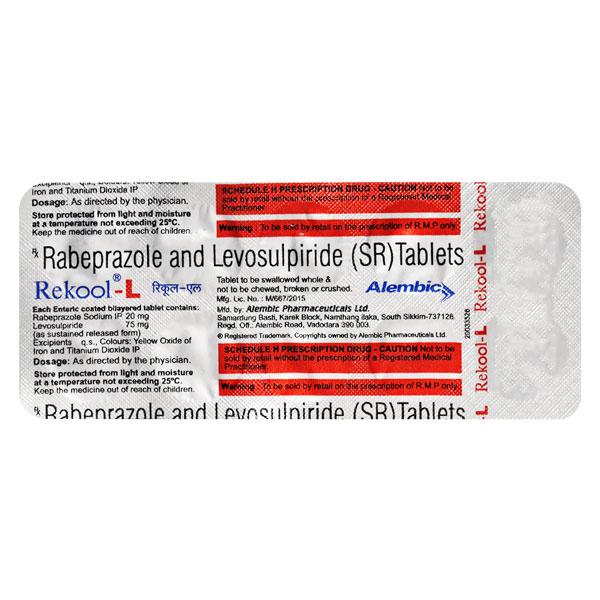 Rekool L 20mg Tablet 10'S