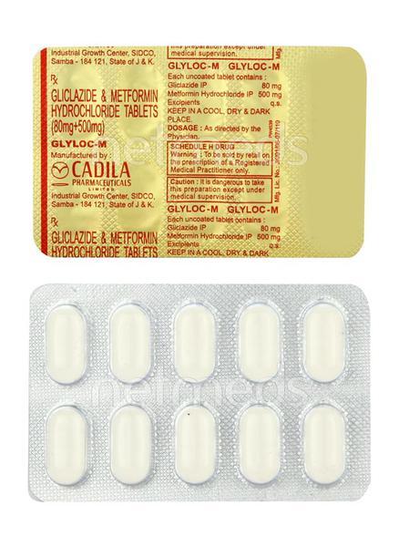 Glyloc M Tablet 10'S